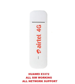 Airtel HUAWEI E3372-607 All SIM Support
