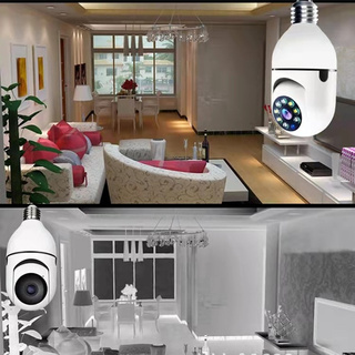 2MP WiFI Bulb Surveillance Camera Night Vision Full Color