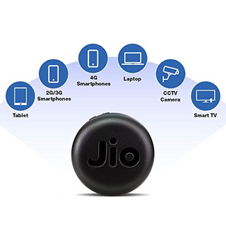JioFi 4G Hotspot JMR1040 150 Mbps Portable WiFi