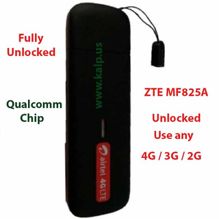 Reliance Jio 4G Dongle - Used ZTE MF825A 4G LTE