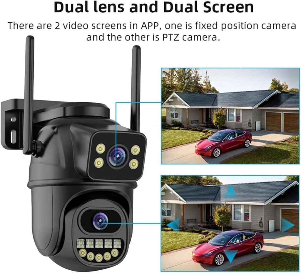 Wifi Cctv Ip Camera Dual Lens