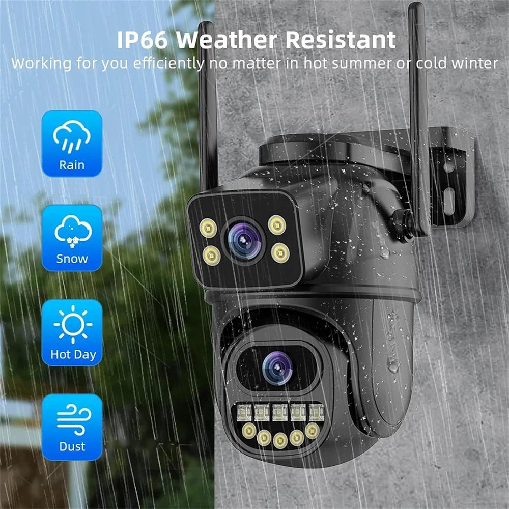 Wifi Cctv Ip Camera Dual Lens